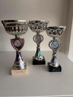 Trofee / beker tennis (set 4), Ophalen of Verzenden, Zo goed als nieuw