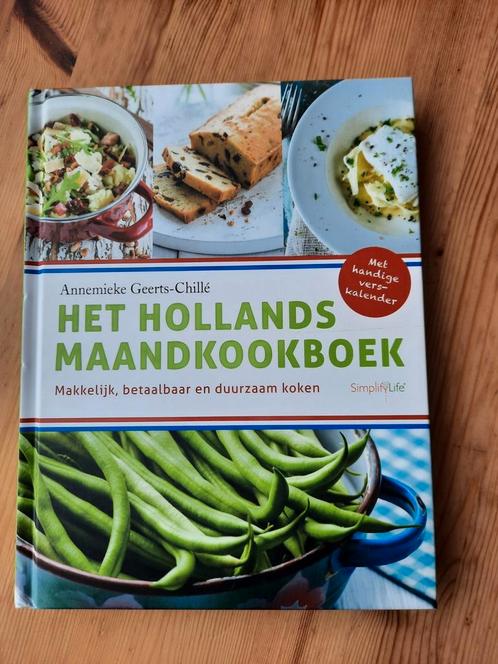 Annemieke Geerts-Chille - Het Hollands maandkookboek, Boeken, Kookboeken, Zo goed als nieuw, Hoofdgerechten, Ophalen of Verzenden
