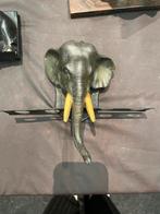 Vintage Olifant pijpenrekje antiek, Ophalen of Verzenden, Gebruikt