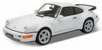 Welly Porsche 911 Turbo ( 964 ) wit 1:24 nieuw in verpakking, Nieuw, Welly, Ophalen of Verzenden, Auto