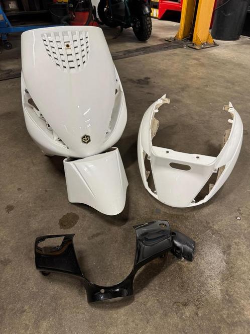 Kappenset Piaggio Zip Wit, Motoren, Tuning en Styling, Ophalen of Verzenden