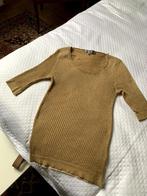 Max Mara fijngebreid 'gouden' truitje met halflang mouwtje, Maat 38/40 (M), Overige kleuren, Verzenden, Max Mara