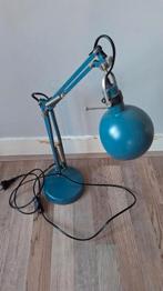 Bureaulamp IKEA blauw, Huis en Inrichting, Lampen | Tafellampen, Ophalen of Verzenden, Zo goed als nieuw, Minder dan 50 cm