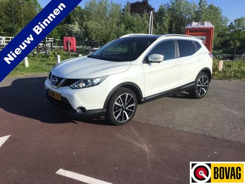 Nissan QASHQAI 1.2 Premier Edition Bj2014 panoramadak camera, Auto's, Nissan, Bedrijf, Te koop, Qashqai, 360° camera, ABS, Achteruitrijcamera