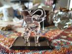 Glazen Olifant Beeldje op Voet, Antiek en Kunst, Antiek | Glas en Kristal, Ophalen