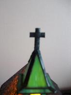 Kerkje glas in lood, Antiek en Kunst, Ophalen of Verzenden