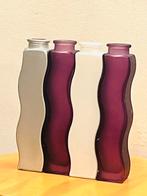 vintage IKEA Skämt vazen, ontworpen door Sigge Heimis x 4, Ophalen of Verzenden, Glas, Minder dan 50 cm