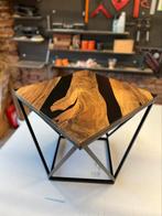 Walnoot Epoxy Salontafels, Ophalen of Verzenden, Nieuw