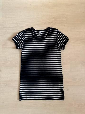 POP POLARN O. PYRET t-shirt gestreept maat S biologisch beschikbaar voor biedingen