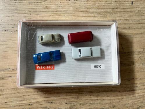 Wiking Modelle 9010 N 1:160 4x Auto's, Hobby en Vrije tijd, Modeltreinen | N-Spoor, Zo goed als nieuw, Natuur, Gelijkstroom of Wisselstroom