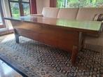 Te koop antieke salontafel/ dekenkist, 50 tot 100 cm, Minder dan 50 cm, Rechthoekig, Zo goed als nieuw