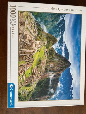 Machu Picchu Puzzel - 1000 Stukjes beschikbaar voor biedingen
