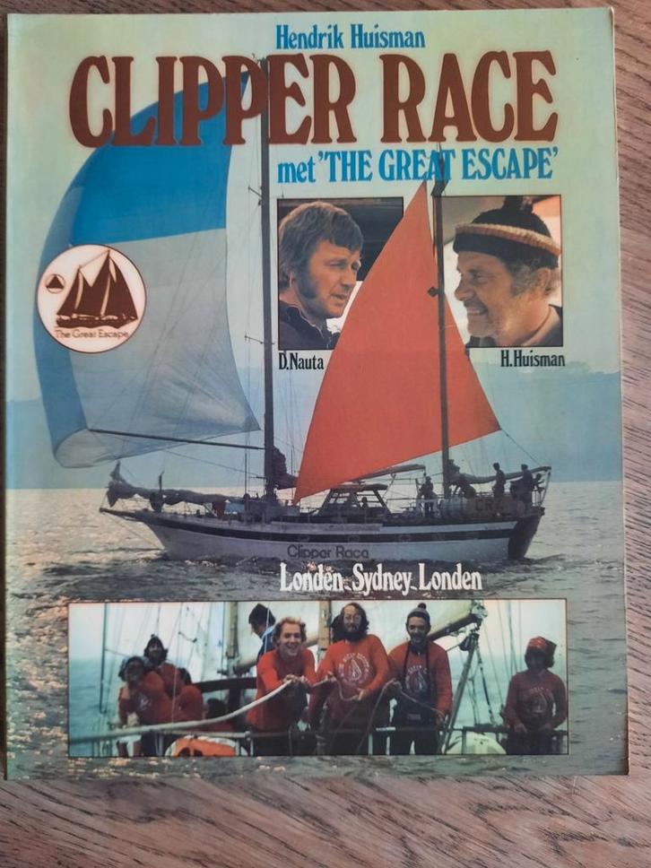 Clipper race - Hendrik Huisman, Boeken, Sportboeken, Zo goed als nieuw, Watersport en Hengelsport, Ophalen of Verzenden