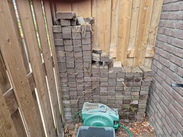 Gebruikte Klinkers - Tuinproject, Tuin en Terras, Tegels en Klinkers, Gebruikt, Klinkers, Beton, Minder dan 5 m², Ophalen of Verzenden