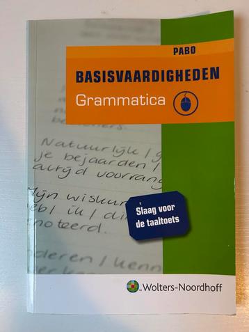 PABO Basisvaardigheden Grammatica beschikbaar voor biedingen