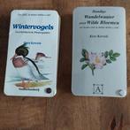 Twee wandelwaaier,s / wilde bloemen & wintervogels., Ophalen of Verzenden, Zo goed als nieuw, Bloemen, Planten en Bomen