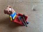 Fabuland Lego 3615 - Percy Pig met Kruiwagen, Ophalen of Verzenden, Zo goed als nieuw, Complete set, Lego