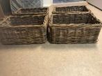 4 Webbing Rotan Manden. Was €160,- nu €17,-  4 stuks !!!!!!!, Ophalen of Verzenden, Nieuw, Vierkant, Riet