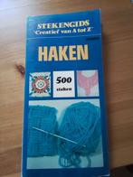 Stekengids van a tot z, 500 steken, Ophalen of Verzenden, Zo goed als nieuw, Haken, Patroon of Boek