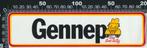 Sticker: Gennep - Blij dat ik rij, Verzamelen, Ophalen of Verzenden, Zo goed als nieuw, Bedrijf of Vereniging