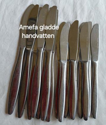 Vintage Amefa kleine boter kinder messen gladde handvatten beschikbaar voor biedingen
