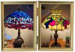 Prachtige Grote Tiffany lampen🌺2 stuks🎀€225 per stuk, Huis en Inrichting, Lampen | Tafellampen, Ophalen, 50 tot 75 cm, Tiffany