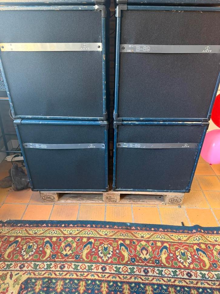 Axys muziekboxen, Muziek en Instrumenten, Dj-sets en Draaitafels, Zo goed als nieuw, Overige merken, Ophalen