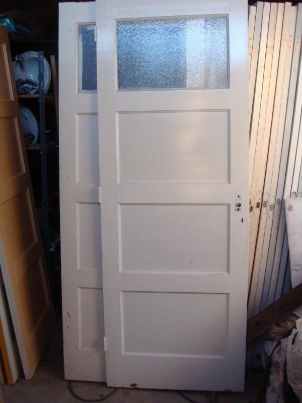 nr. 38 paneeldeuren, binnendeur jaren dertig  (vele maten) ,, Doe-het-zelf en Verbouw, Deuren en Horren