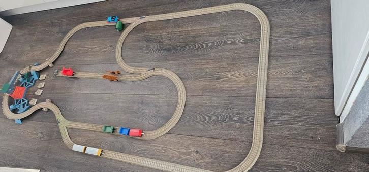 Thomas de trein trackmaster hijskraan set, Kinderen en Baby's, Speelgoed | Thomas de Trein, Zo goed als nieuw, Ophalen of Verzenden