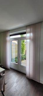 Paneel vitrage gordijnen, Huis en Inrichting, Ophalen, Gebruikt, 200 cm of meer, 200 cm of meer