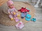 Baby born little met extra's, Kinderen en Baby's, Speelgoed | Poppen, Ophalen of Verzenden, Zo goed als nieuw, Babypop