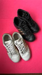 Adidas sneakers gympen schoenen zwart wit goud 36 (4), Kleding | Dames, Schoenen, Gedragen, Ophalen of Verzenden, Wit, Sneakers of Gympen