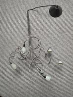 Herstal hanglamp met 7 stuks G4 halogeenlampjes, Ophalen, Gebruikt, Glas, 50 tot 75 cm