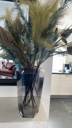 Vaas windlicht riviera maison met prachtige bos takken, Huis en Inrichting, Ophalen, Overige kleuren, Minder dan 50 cm, Glas