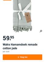 Walra hamamdoek handdoek groot 200x200  hamam badlaken, Ophalen of Verzenden, Zo goed als nieuw, Handdoek