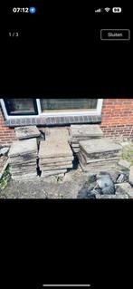 Grindtegels gratis, Ophalen, Gebruikt, 10 m² of meer, Beton