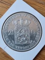 Rijksdaalder 1873 Willem 3, Postzegels en Munten, Munten | Nederland, Ophalen of Verzenden, Koning Willem III, 2½ gulden, Zilver