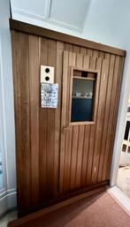 Cerdic sauna voor 2 personen, Sport en Fitness, Sauna, Ophalen, Gebruikt, Infrarood, Complete sauna