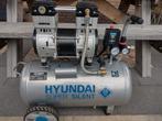 HYUNDAI SUPER SILENT COMPRESSOR 50L met storing, Ophalen, 6 tot 10 bar, Zo goed als nieuw, 25 tot 100 liter