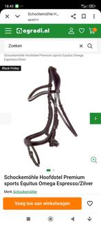 Schockemohle sports equest beta hoofdstel full, Ophalen, Zo goed als nieuw, Dressuur