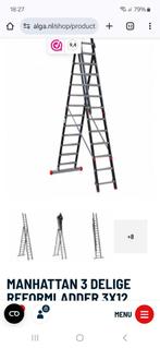 Alga reformladder met stabilisatiebalk, Doe-het-zelf en Verbouw, Ladders en Trappen, Ophalen, Zo goed als nieuw, Ladder, Opvouwbaar of Inschuifbaar