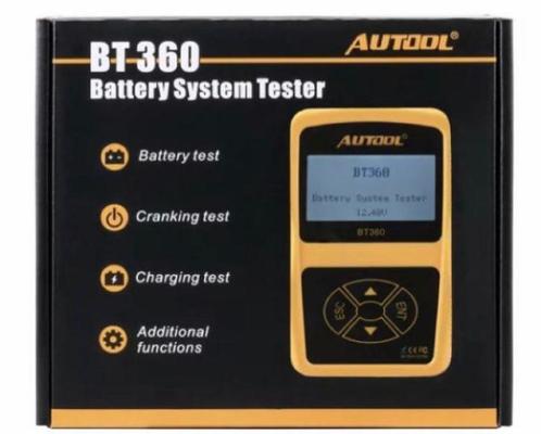 Autool BT-360 Batterij tester Accu tester, Auto diversen, Onderhoudsmiddelen, Ophalen of Verzenden