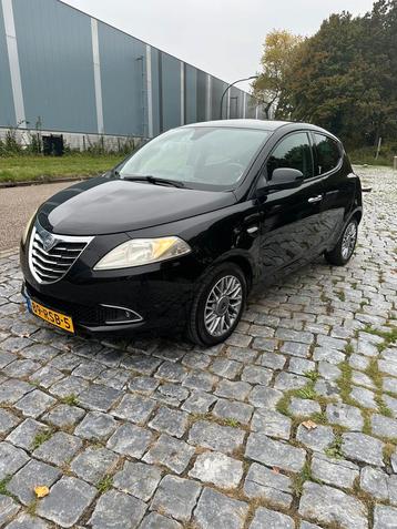 Lancia Ypsilon 0.9 Twinair, 85PK, 2011, Zwart beschikbaar voor biedingen
