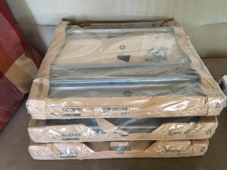 Rationell Ikea lades, 3 stuks 60 x 60 (voor 1 onderkast!), Huis en Inrichting, Keuken | Keukenelementen, Nieuw, Minder dan 100 cm