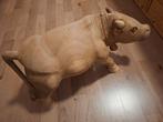 Houtsnijwerk Stier, Antiek en Kunst, Kunst | Beelden en Houtsnijwerken, Ophalen