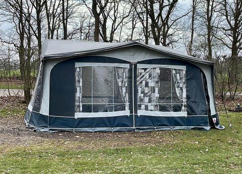 Voortent Dorema maat 11 inclusief stokken, Caravans en Kamperen, Voortenten en Luifels, Gebruikt, Ophalen