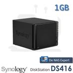 NAS Synology DS416 1GB refurbished, Computers en Software, Info@synology.com, Synology, Refurbished, Ophalen of Verzenden