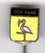 Speldje WAPEN DEN HAAG OOIEVAAR (A9)  KIJK OOK EENS NAAR MIJ, Verzamelen, Speldjes, Pins en Buttons, Verzenden, Gebruikt, Overige onderwerpen