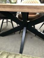 Magazijn Leegverkoop Eettafel deens ovaal mangohout matrix, Nieuw, Ophalen of Verzenden, Info@wkhome.nl, Argonweg 20 Amersfoort