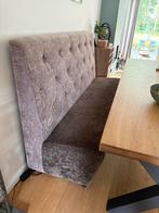 Eetbank stof 198cm breed, Huis en Inrichting, Ophalen, Minder dan 75 cm, 150 tot 200 cm, Rechte bank